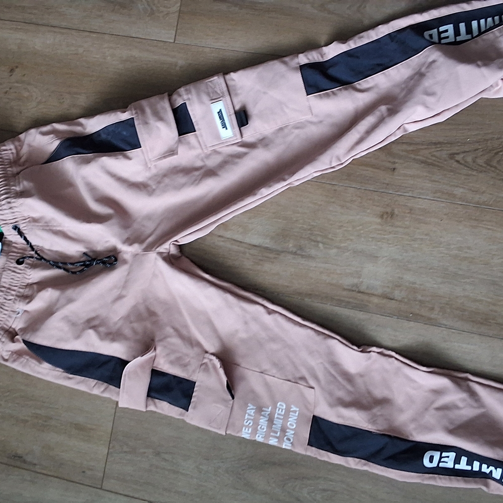 The Limited Edition Pink and Black Cargo Pants